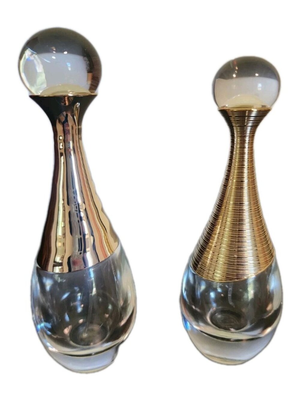 Christian Dior J'adore Eau de Parfum EMPTY Perfume Bottles X2